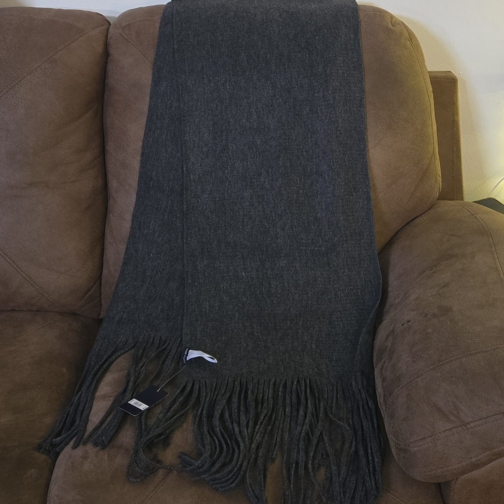 Lucky Brand Dark Gray Scarf